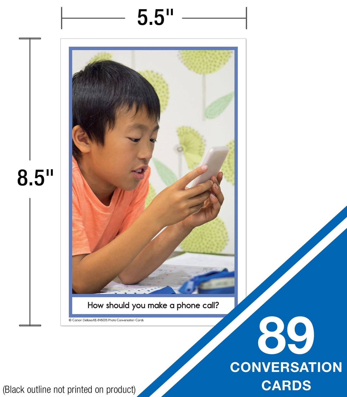 Photo Conversation Cards for Children with Autism and Aspergers Board Game