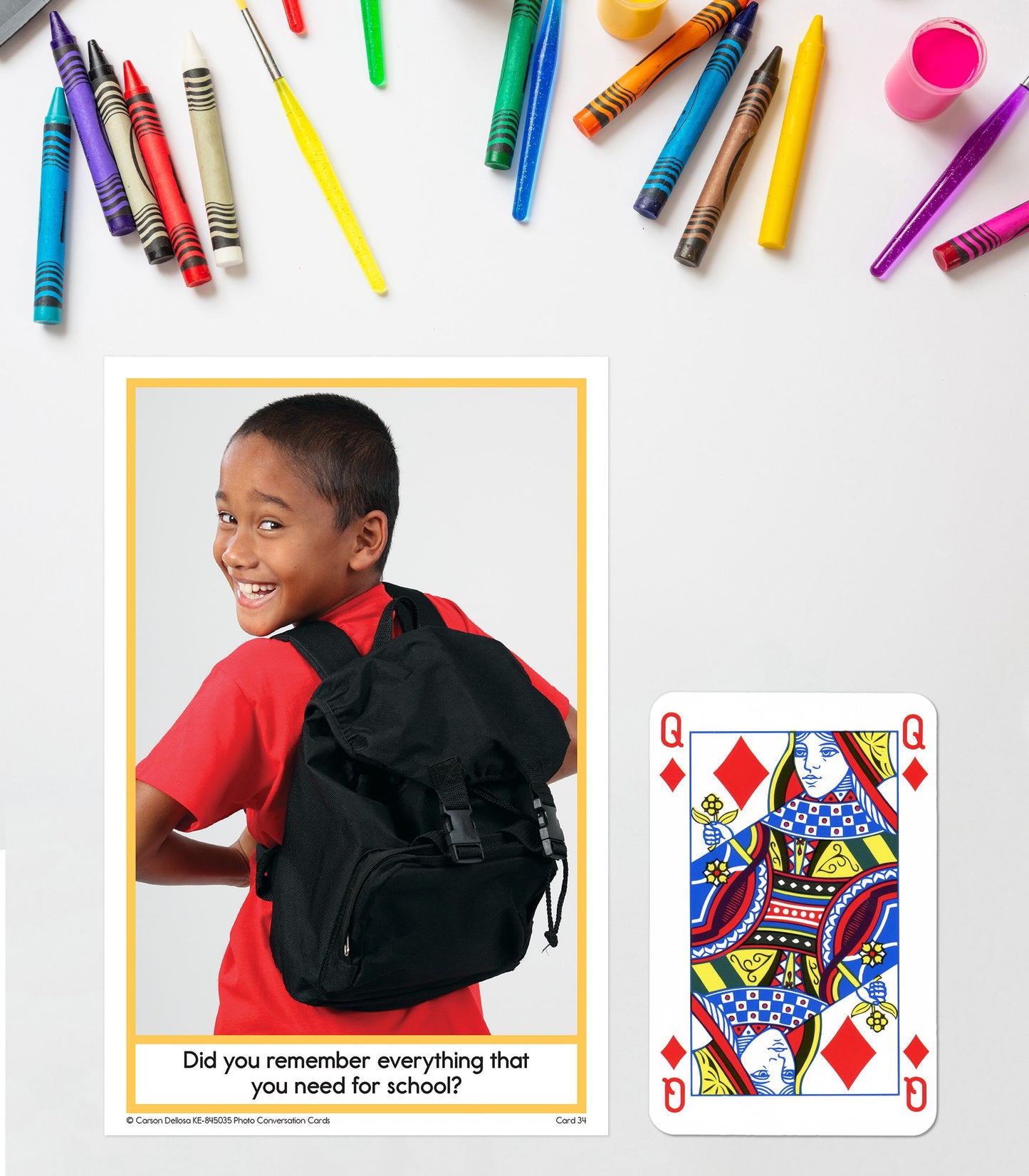 Photo Conversation Cards for Children with Autism and Aspergers Board Game