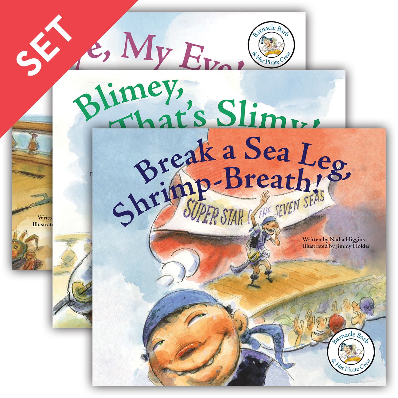 Barnacle Barb and Her Pirate Crew - 6 Titles