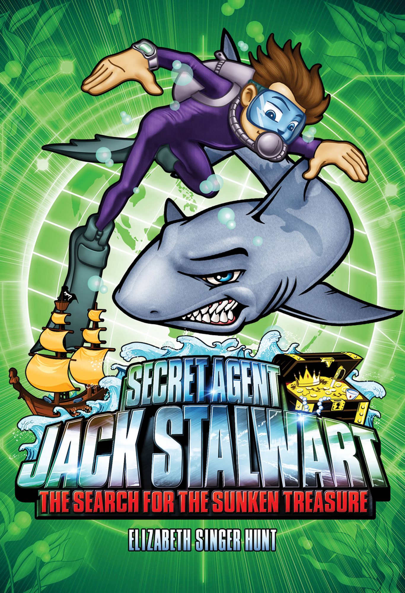 The Search for the Sunken Treasure: Australia (Secret Agent Jack Stalwart Series #2)