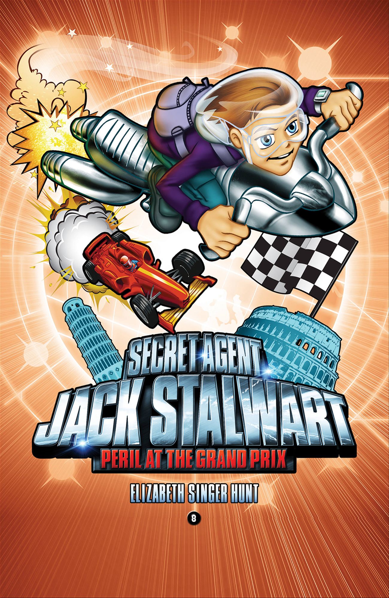 Peril at the Grand Prix: Italy (Secret Agent Jack Stalwart Series #8)