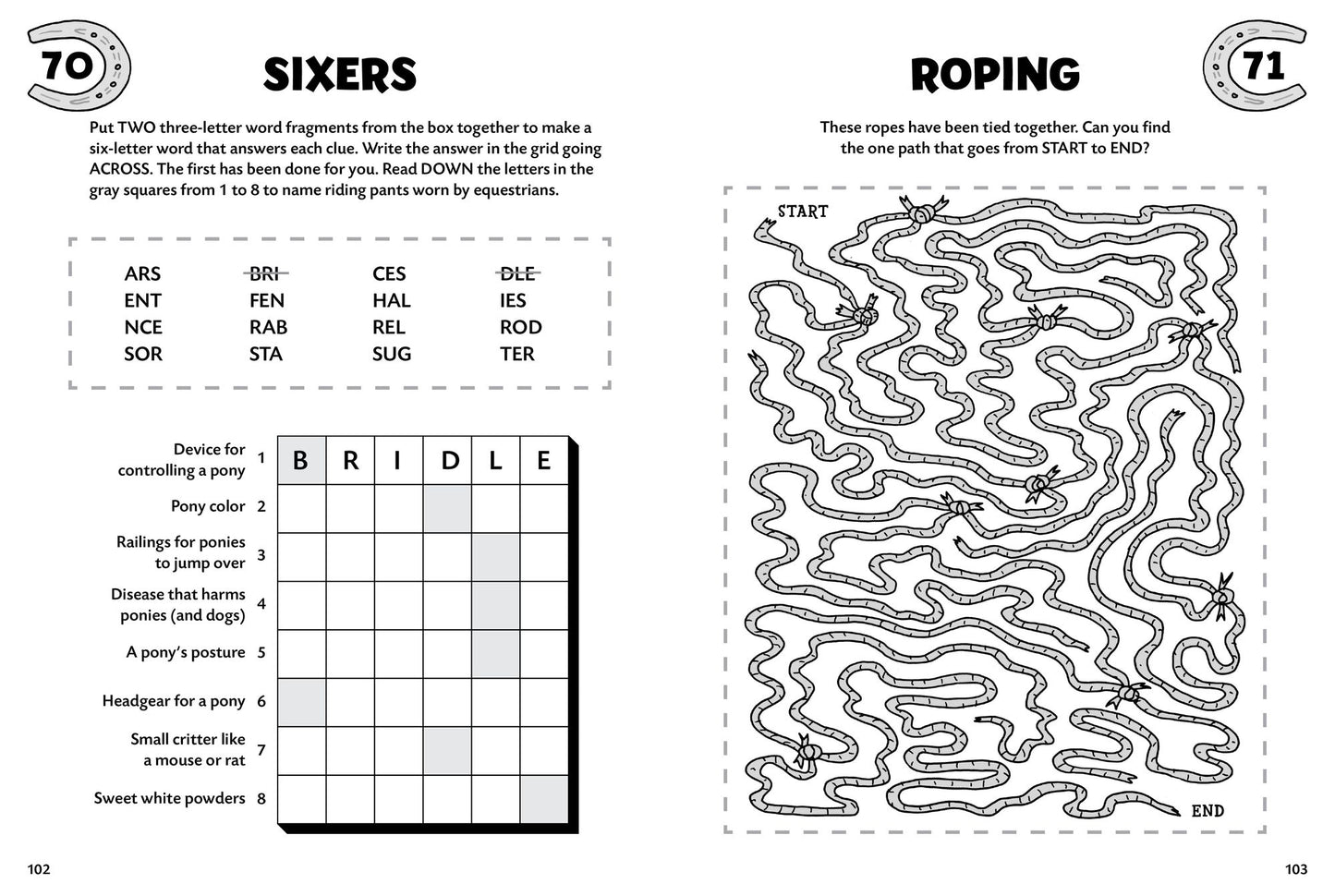 Pony Play Games and Puzzles