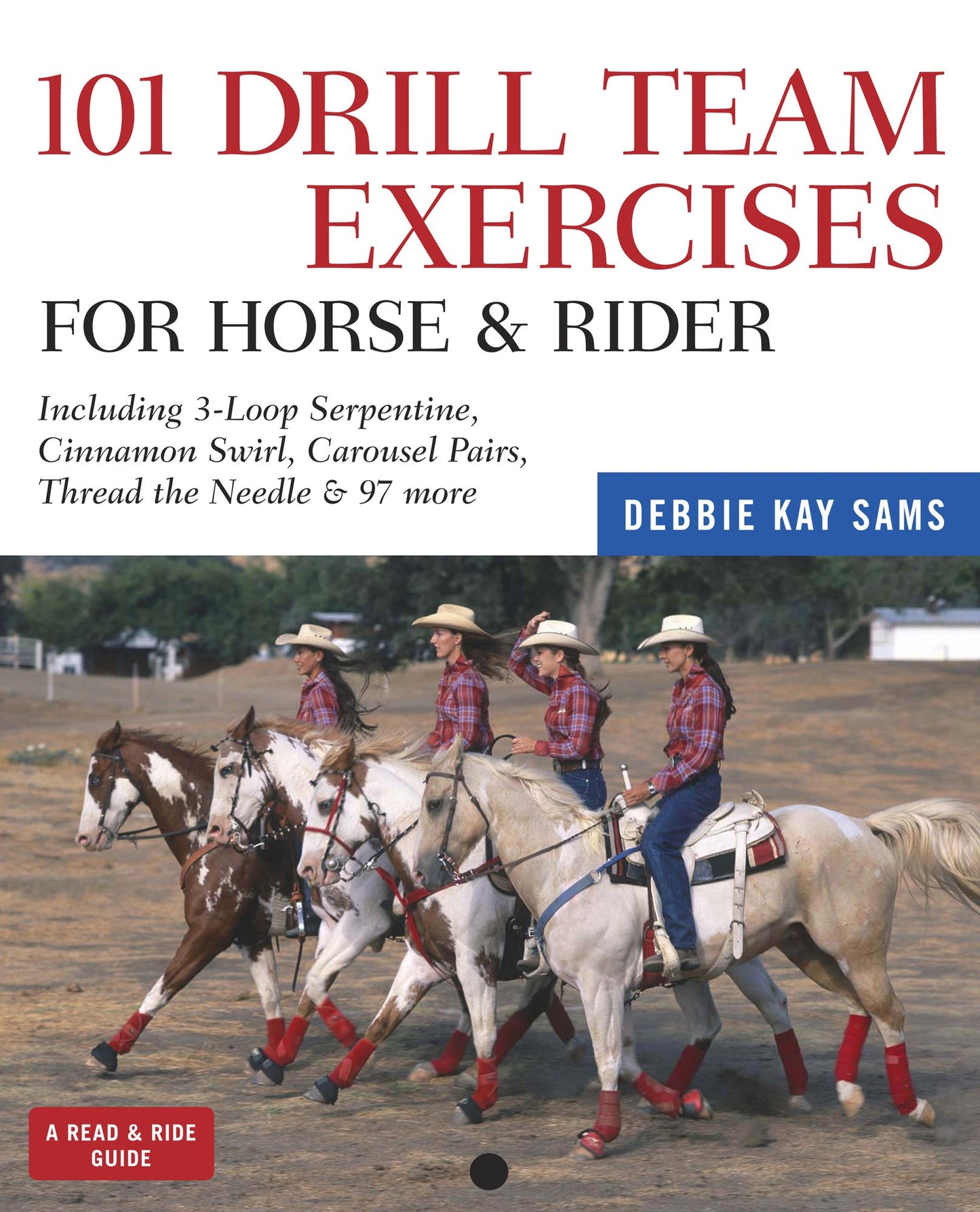 101 Drill Team Exercises for Horse & Rider: Including 3-Loop Surpentine, Cinnamon Swirl, Carousel Pairs, Thread the Needle, & 97 more