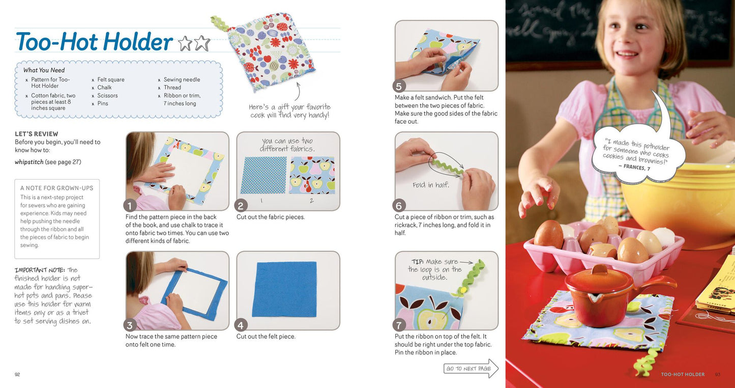 Sewing School: 21 Sewing Projects Kids Will Love to Make