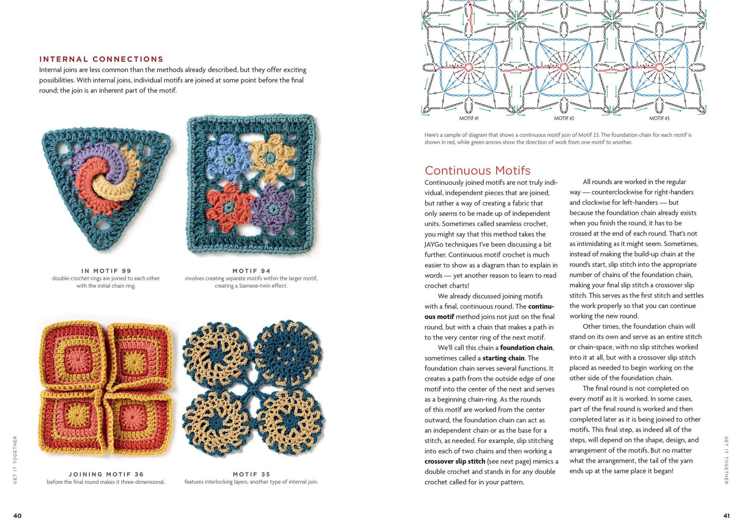 Connect the Shapes Crochet Motifs: Creative Techniques for Joining Motifs of All Shapes; Includes 101 New Motif Designs