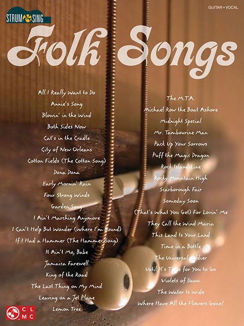 Folk Songs: Strum and Sing Series