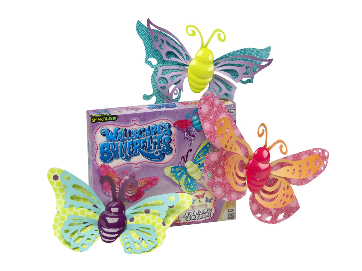 Wallscapes Butterflies [With Book(s) and 5 Butterfly Makers, 10 Sheets of Butterfly Wings]