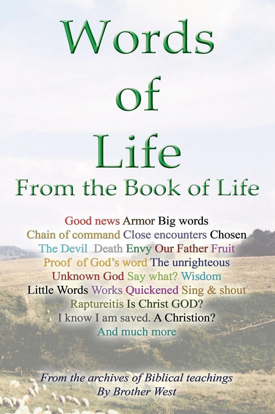 Words of Life From the Book of Life