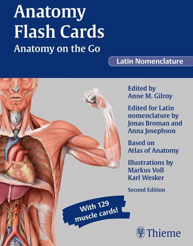 Anatomy Flash Cards: Anatomy on the Go, second edition, Latin Nomenclature