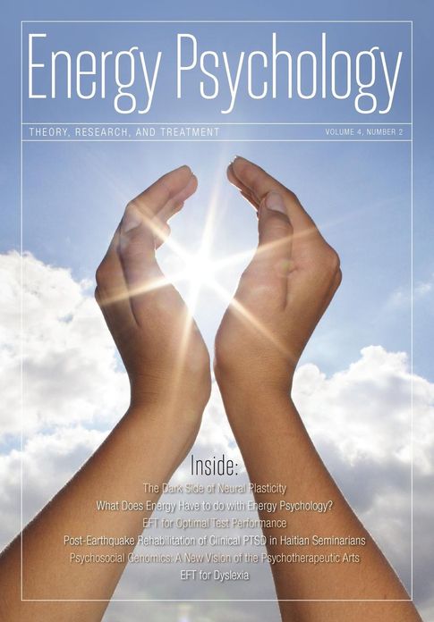 Energy Psychology Journal 4: 2 November 2012