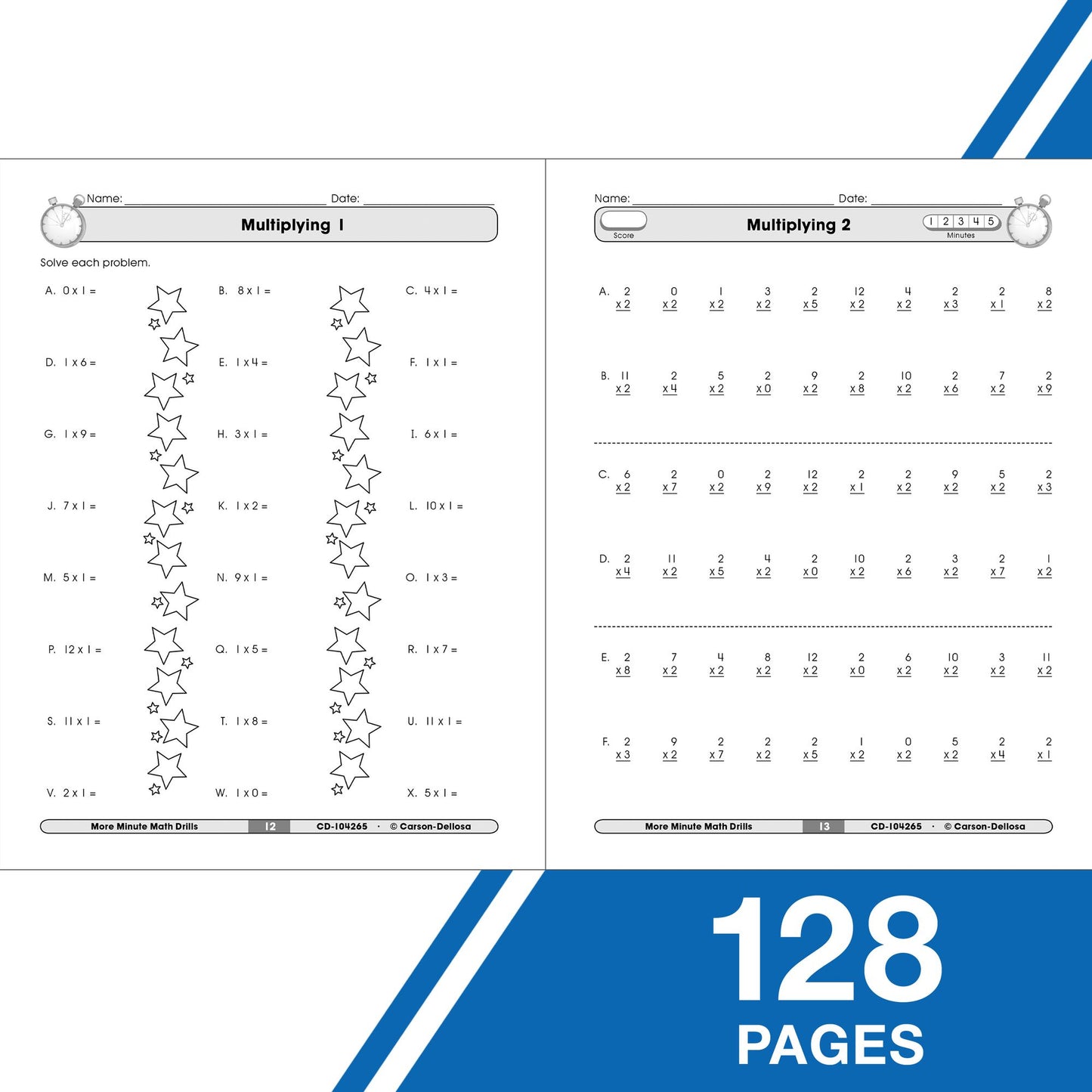 More Minute Math Drills: Multiplication and Division