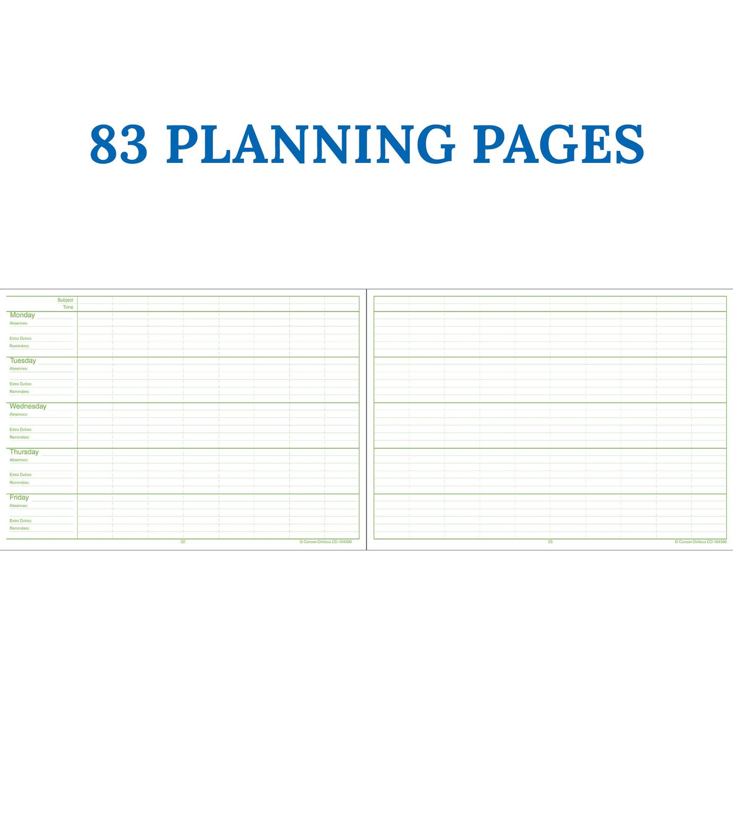 The Green Plan Book