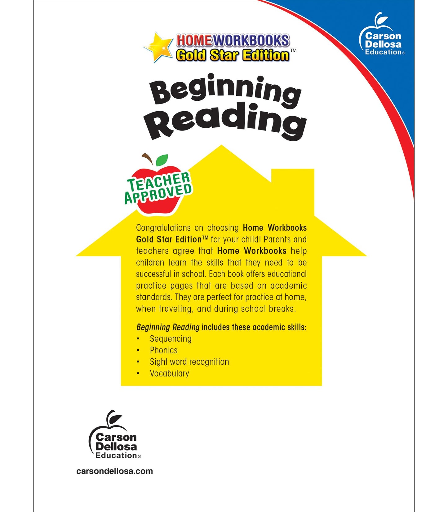 Beginning Reading, Grade K: Gold Star Edition