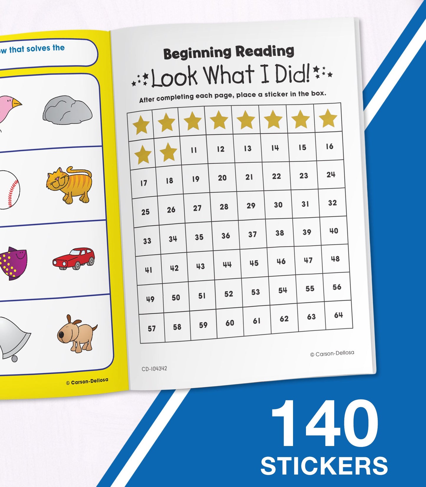 Beginning Reading, Grade K: Gold Star Edition