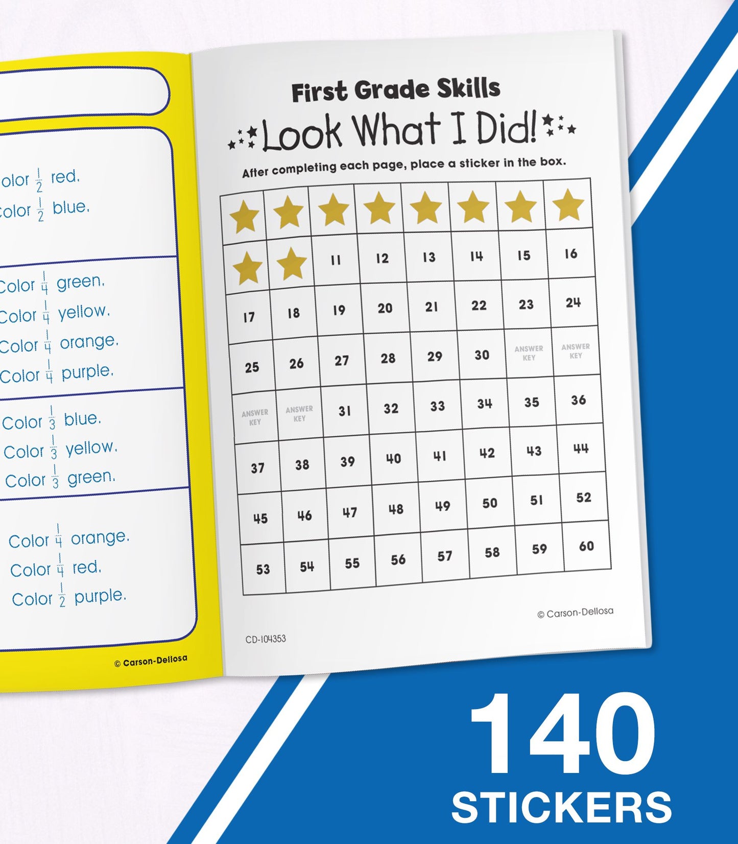 First Grade Skills: Gold Star Edition