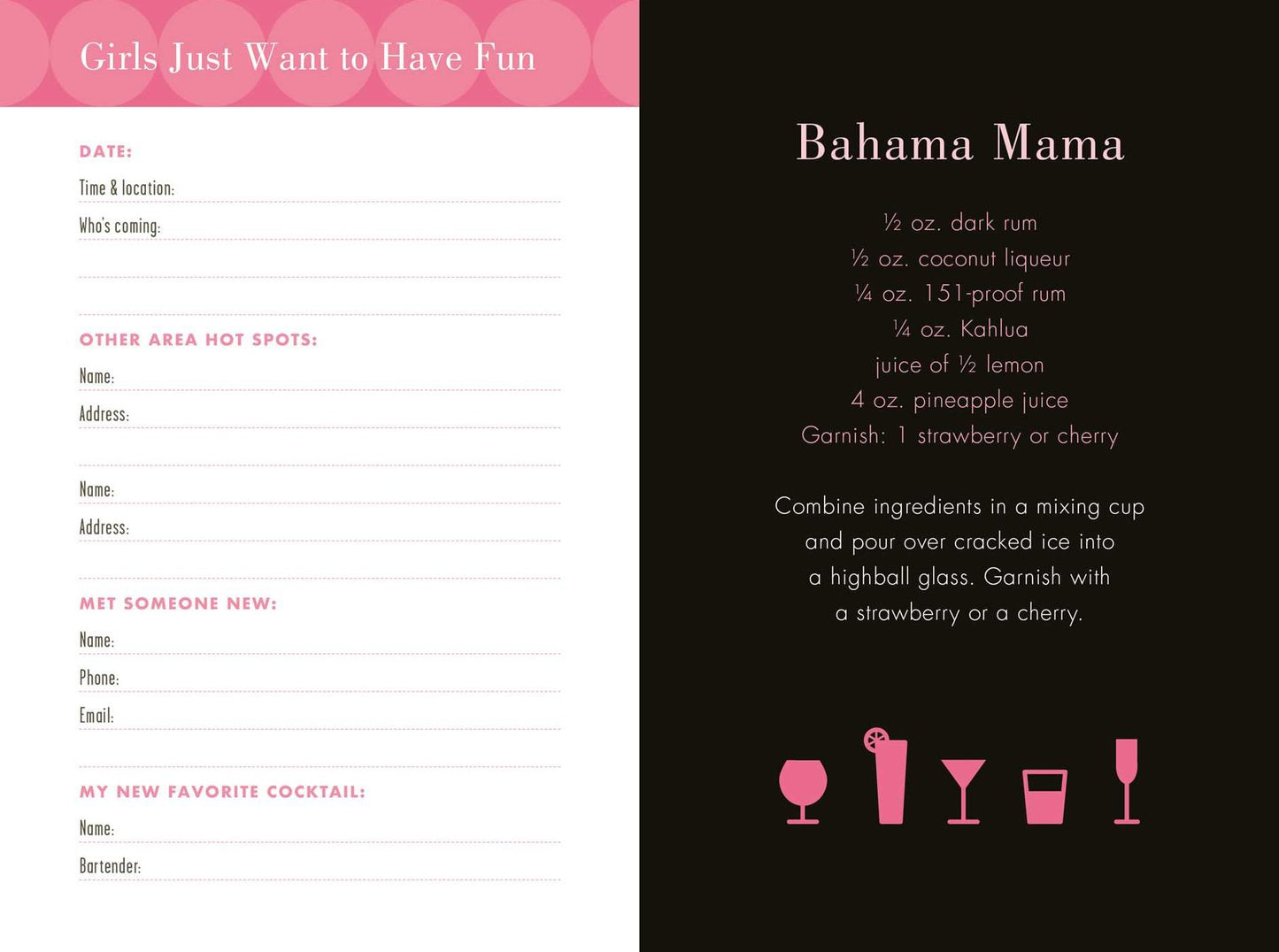 Little Pink Book of Cocktails