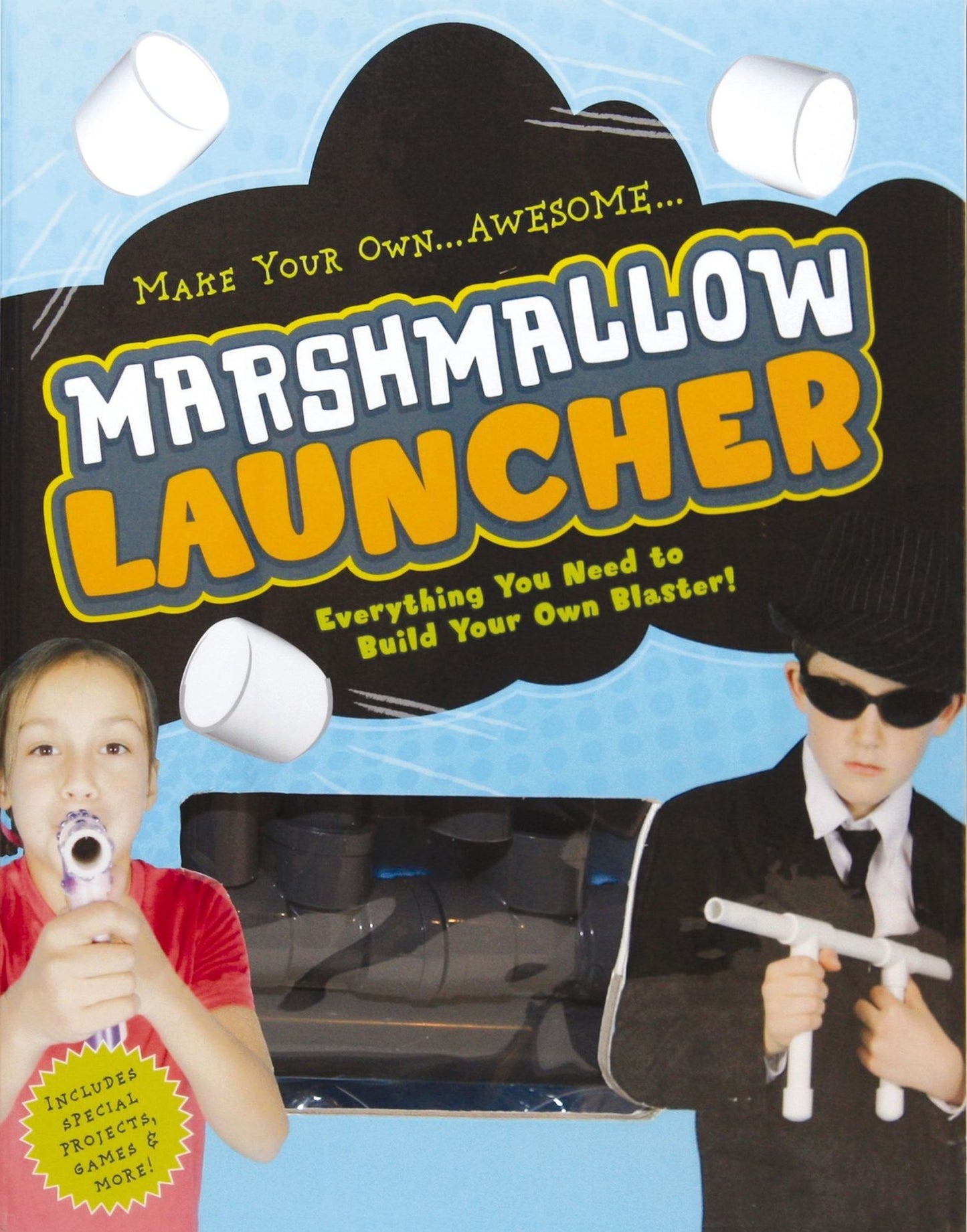 Marshmallow Launcher: Ready, Aim, Fire-Here Come the Marshmallows!