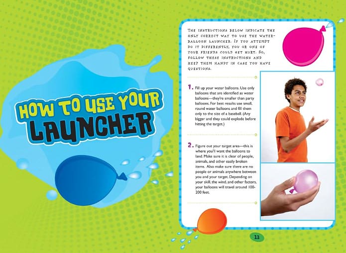 The Super Duper Water Balloon Launcher Kit: Ready! Aim! Splash!