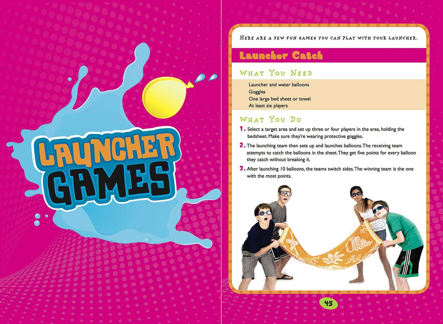 The Super Duper Water Balloon Launcher Kit: Ready! Aim! Splash!