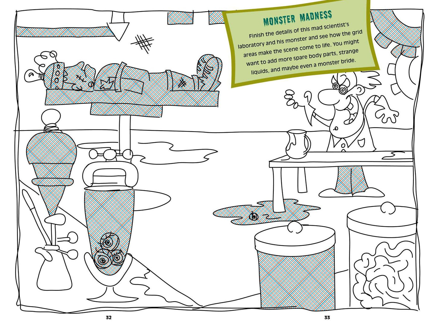 3-D Disgusting Doodles Book & Kit: Where Your Gross-out Imagination Jumps Off the Page!