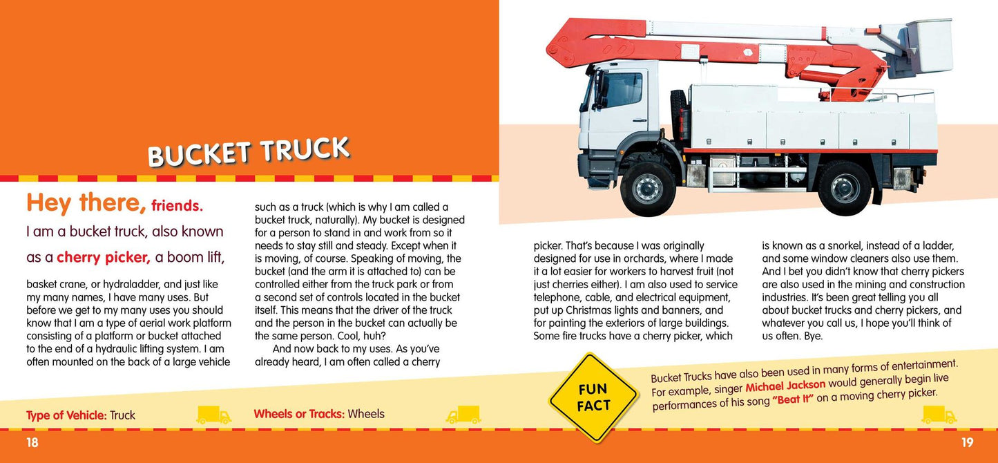 Kids Meet the Tractors and Trucks: An exciting mechanical and educational experience awaits you when you meet tractors and trucks