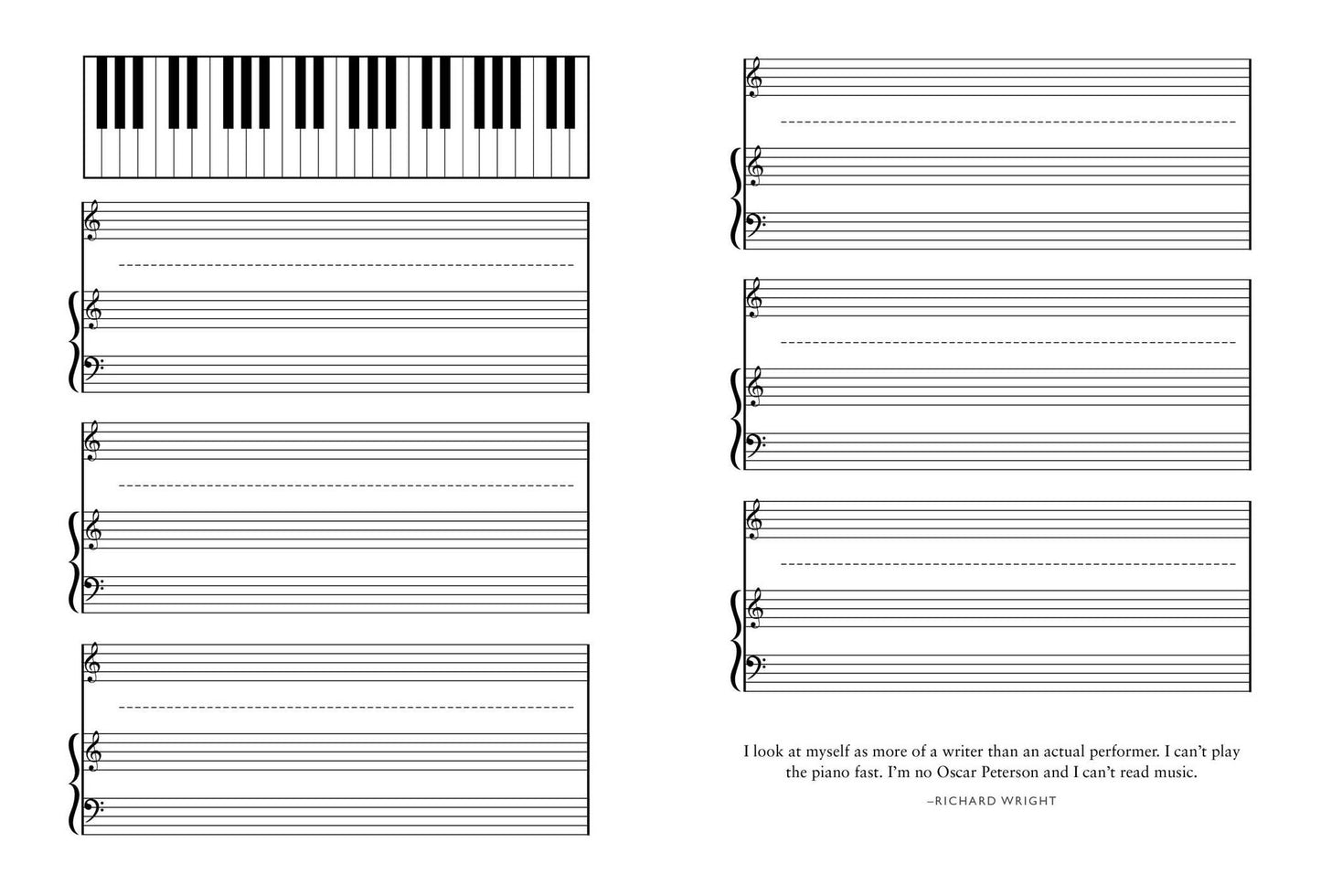 Musician's Notebook Piano: Revised Edition