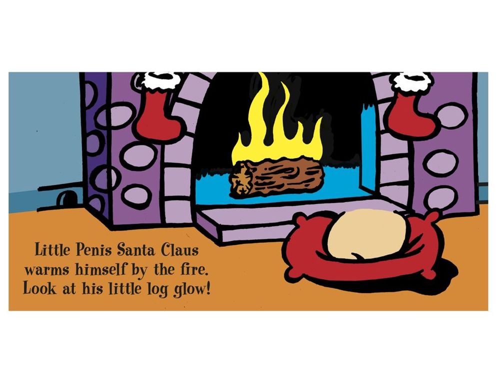 Little Penis Santa Clause: Finger Puppet Parody Book