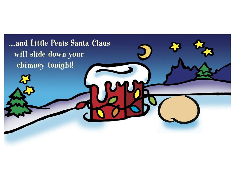 Little Penis Santa Clause: Finger Puppet Parody Book