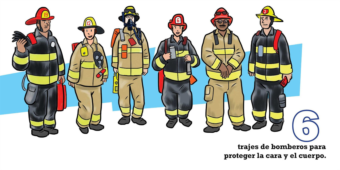 Mi Primer Libro De Contrar: Los Bomberos