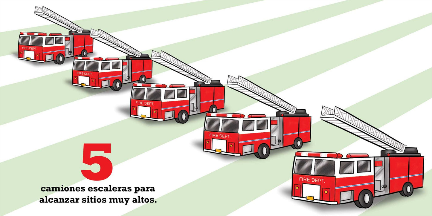 Mi Primer Libro De Contrar: Los Bomberos