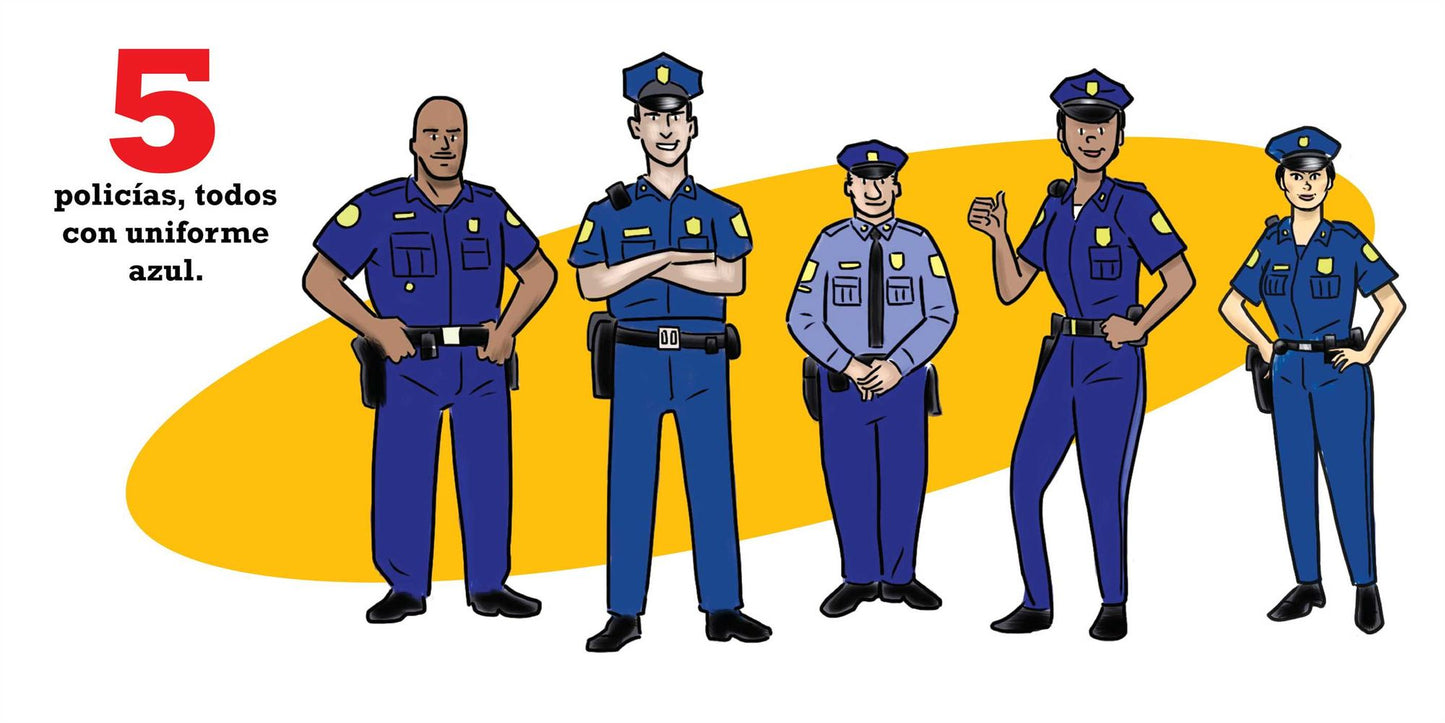 Mi Primer Libro De Contrar: La Policia