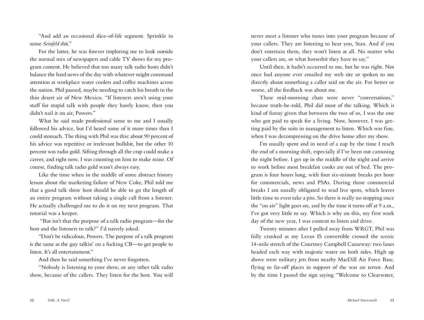 Talk: A Novel