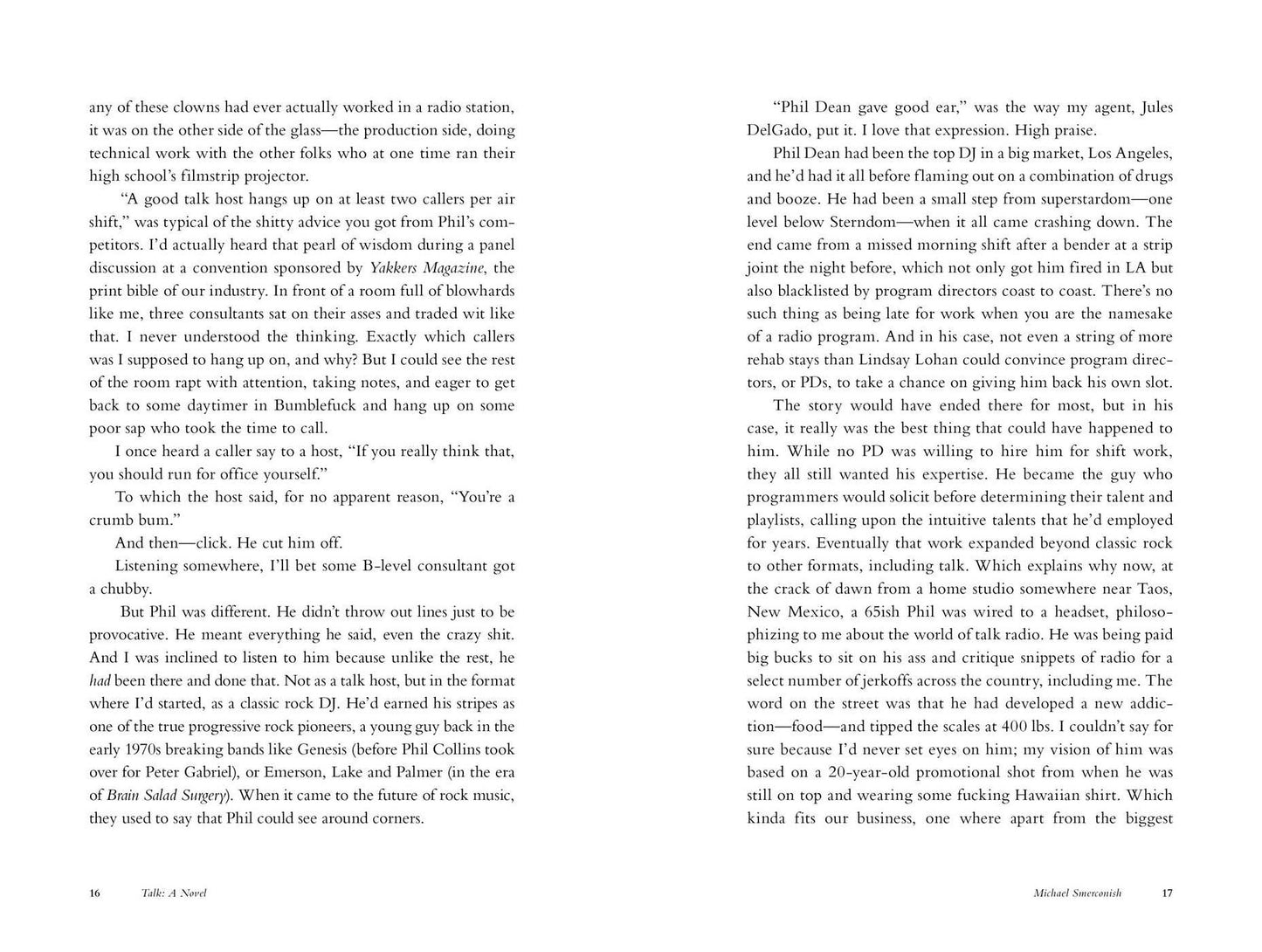 Talk: A Novel