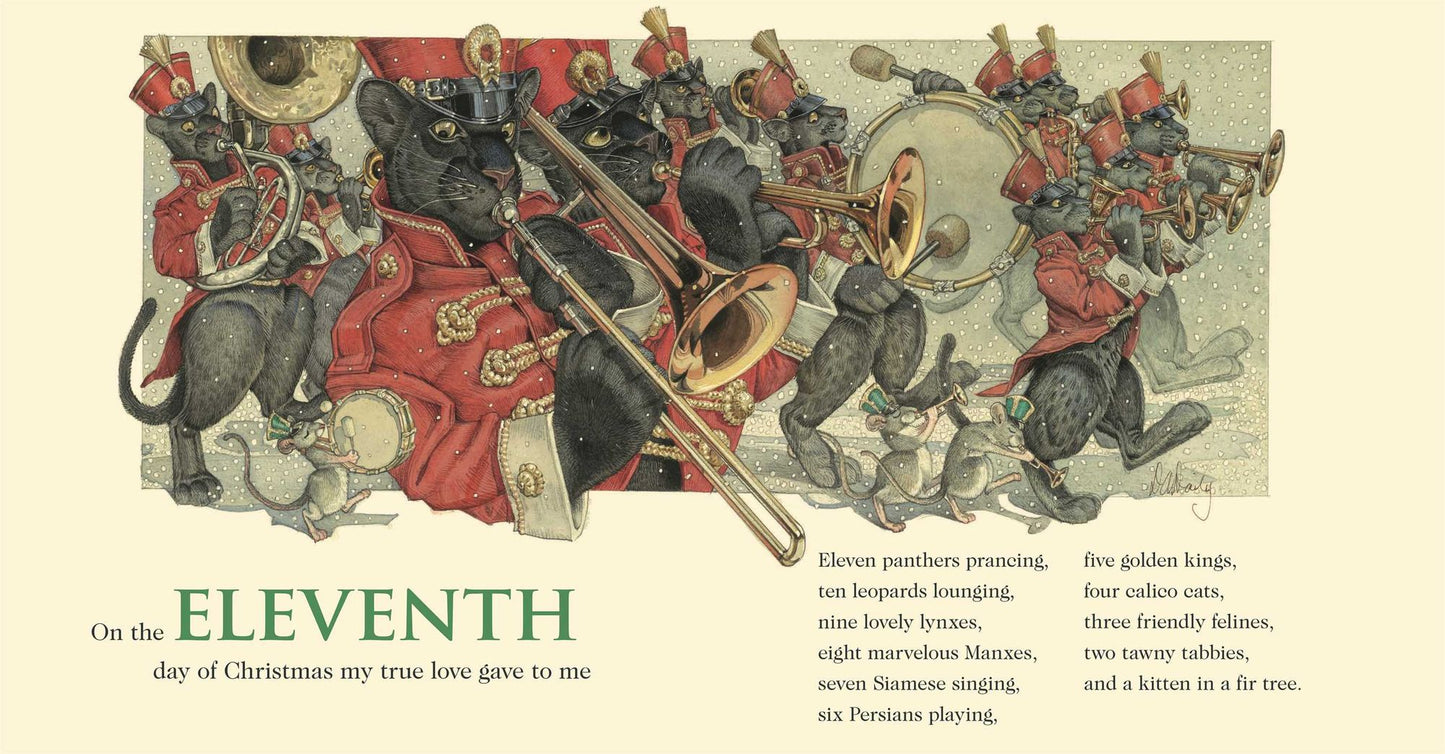 The Twelve Days of Christmas Cats