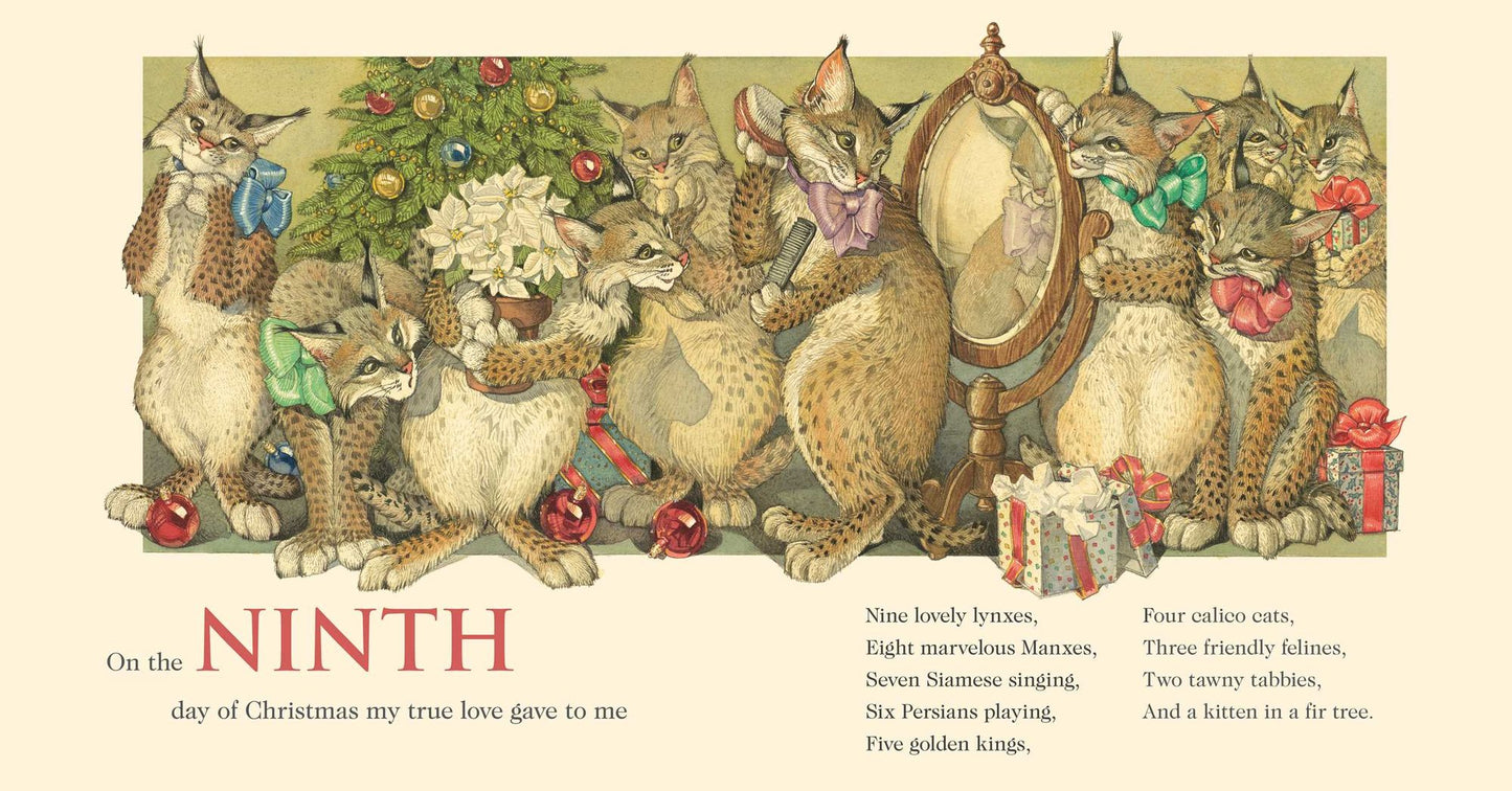 The Twelve Days of Christmas Cats
