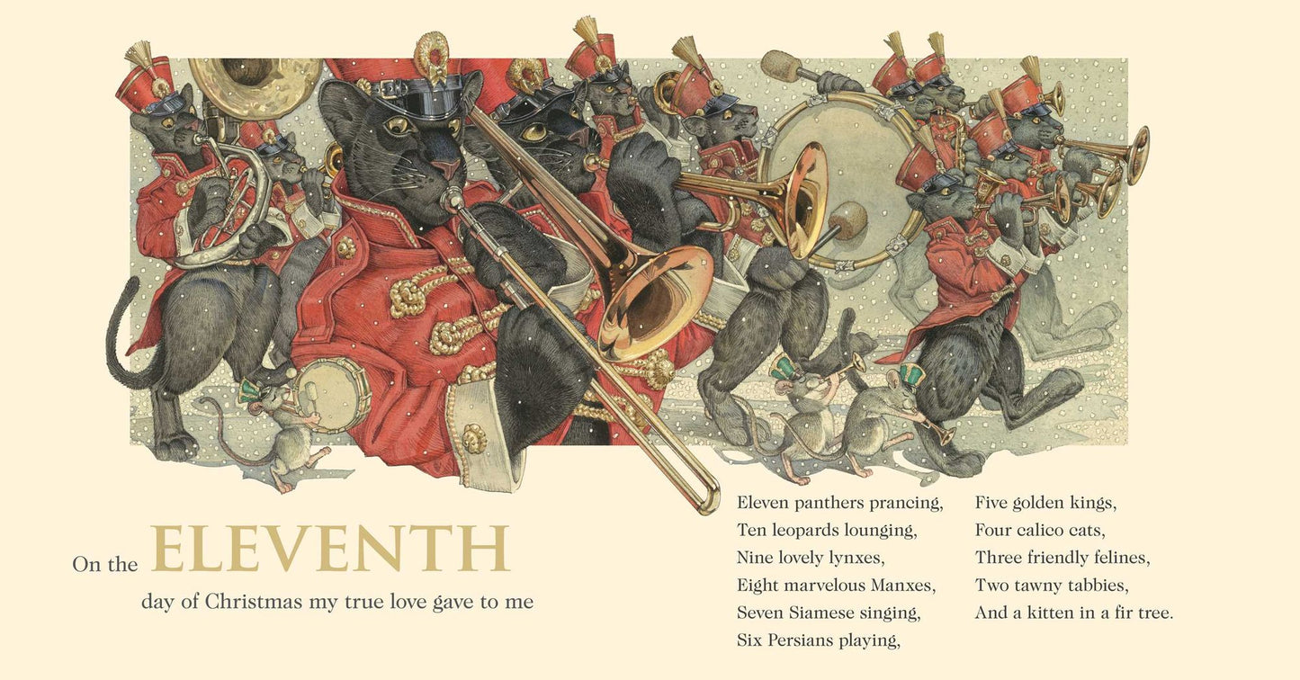 The Twelve Days of Christmas Cats