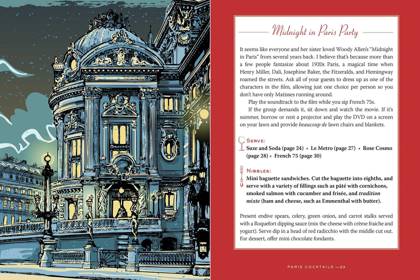 Paris Cocktails: An Elegant Collection of Over 100 Recipes Inspired by the City of Light