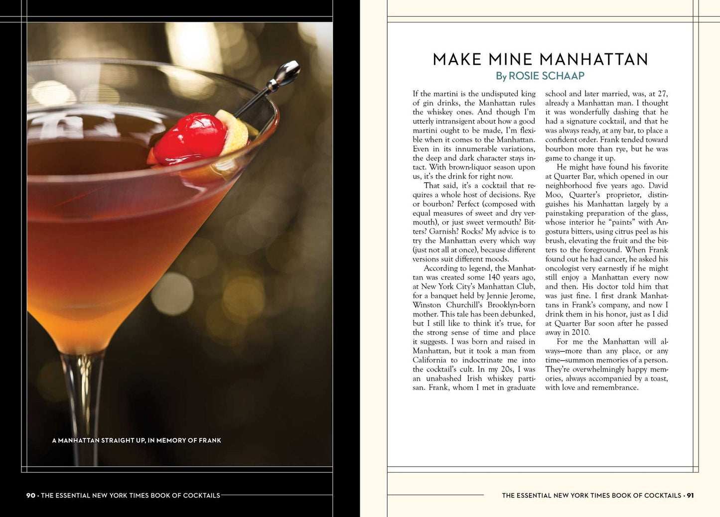 The Essential New York Times Book of Cocktails: Over 350 Classic Drink Recipes With Great Writing from The New York Times