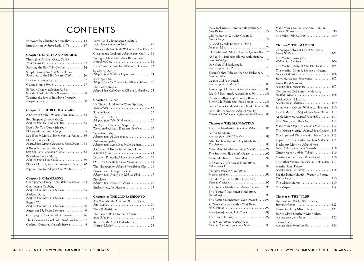 The Essential New York Times Book of Cocktails: Over 350 Classic Drink Recipes With Great Writing from The New York Times