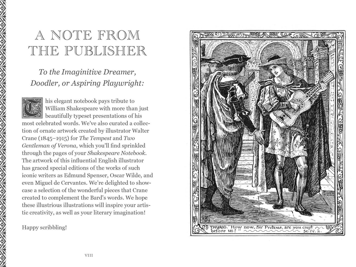 The Shakespeare Notebook: A Signature Series Notebook