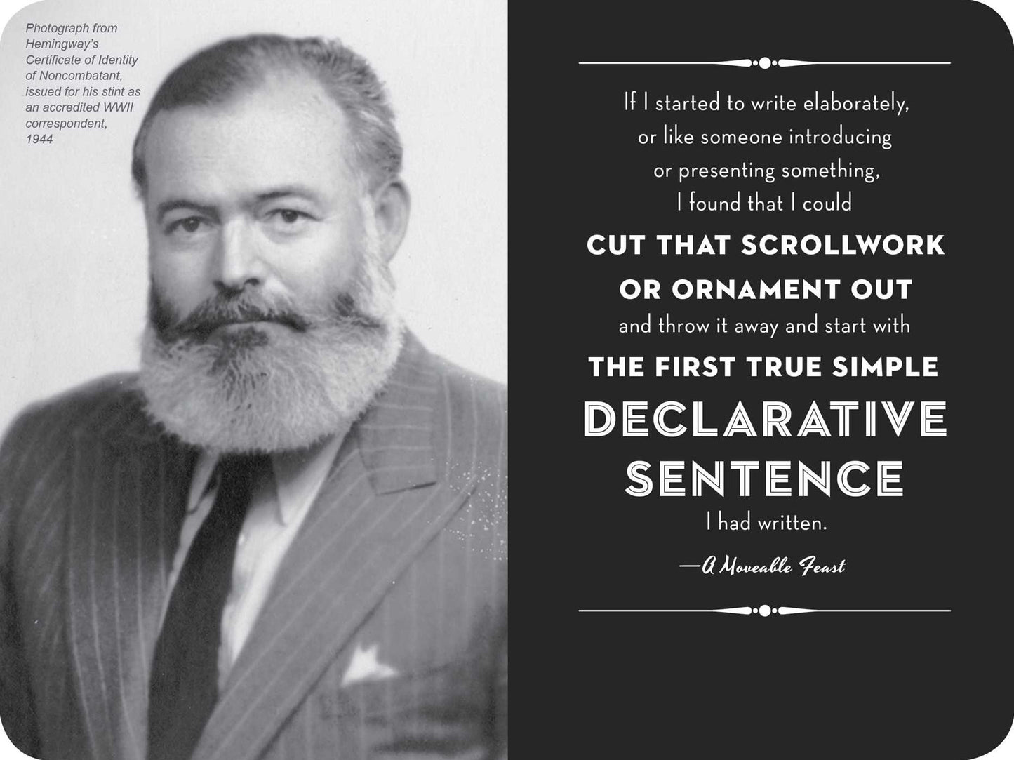 The Ernest Hemingway Notebook: A Signature Series Notebook