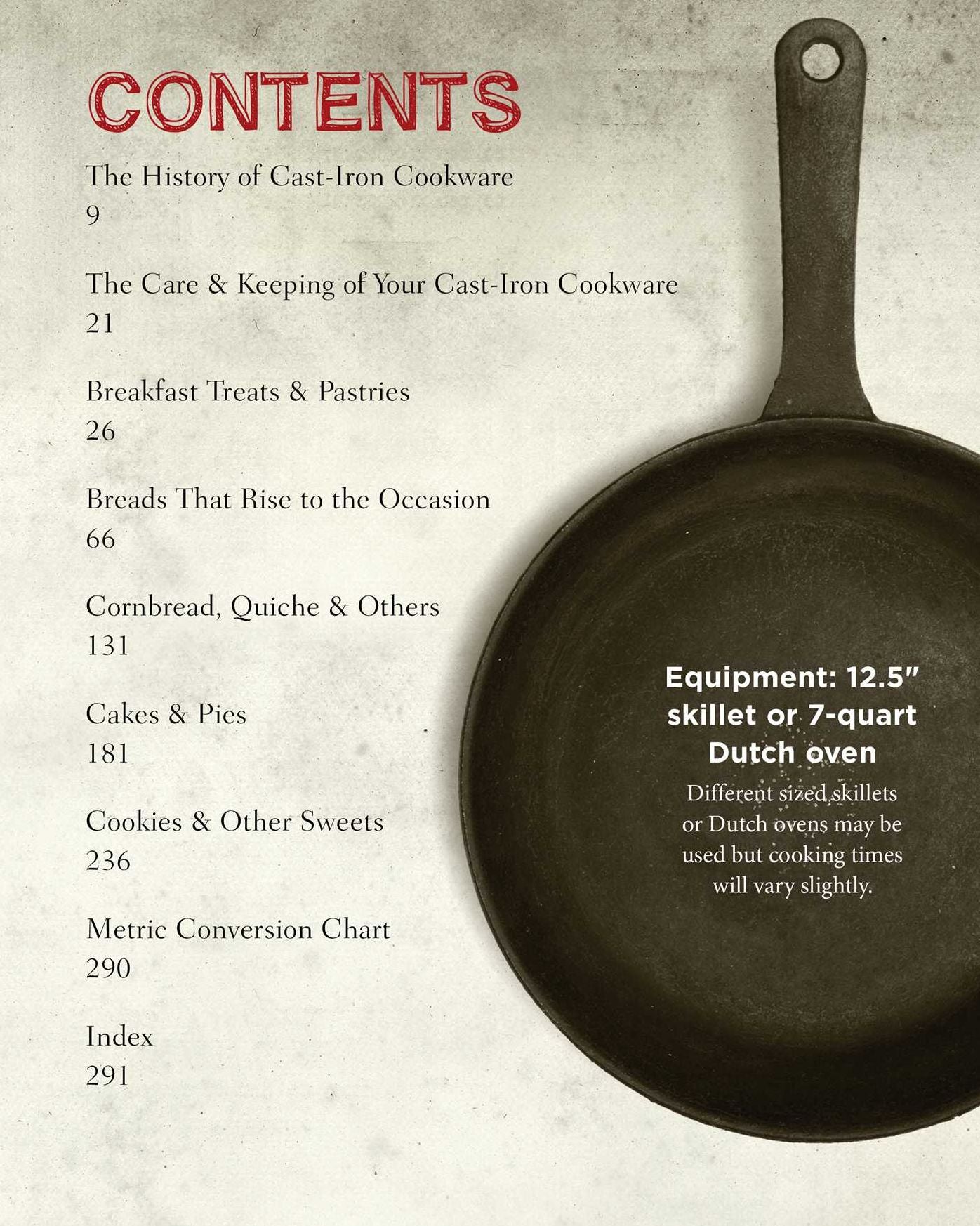 The Cast Iron Baking Book: More Than 175 Delicious Recipes for Your Cast-Iron Collection