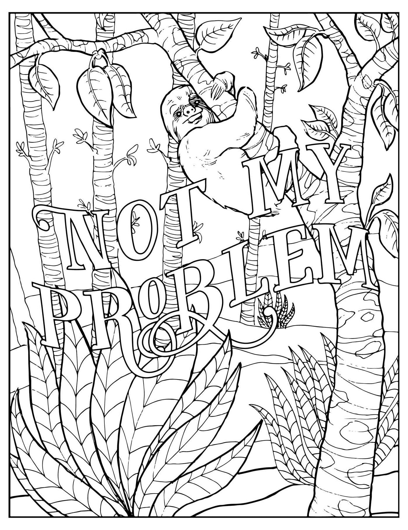 Fuck Off, I'm Coloring: Unwind with 50 Obnoxiously Fun Swear Word Coloring Pages (Funny Activity Book, Adult Coloring Books, Curse Words, Swear Humor, Profanity Activity, Funny Gift Book)