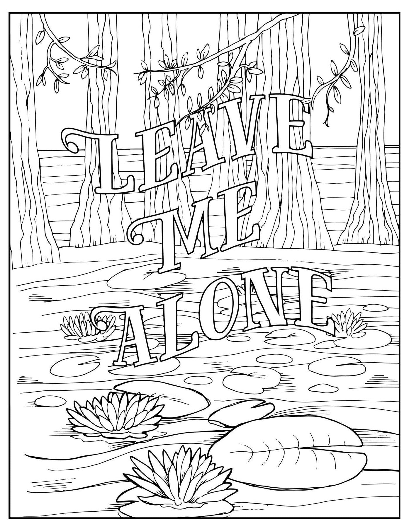 Fuck Off, I'm Coloring: Unwind with 50 Obnoxiously Fun Swear Word Coloring Pages (Funny Activity Book, Adult Coloring Books, Curse Words, Swear Humor, Profanity Activity, Funny Gift Book)