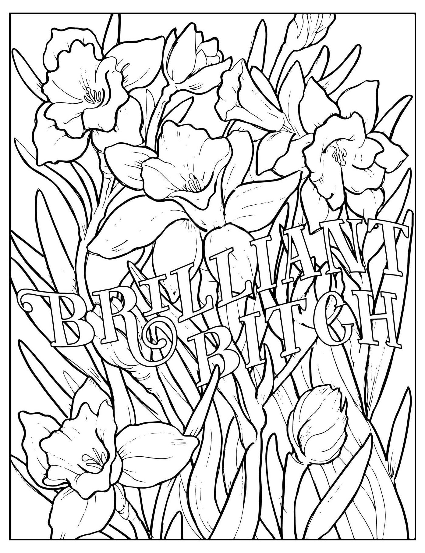 Fuck Off, I'm Coloring: Unwind with 50 Obnoxiously Fun Swear Word Coloring Pages (Funny Activity Book, Adult Coloring Books, Curse Words, Swear Humor, Profanity Activity, Funny Gift Book)