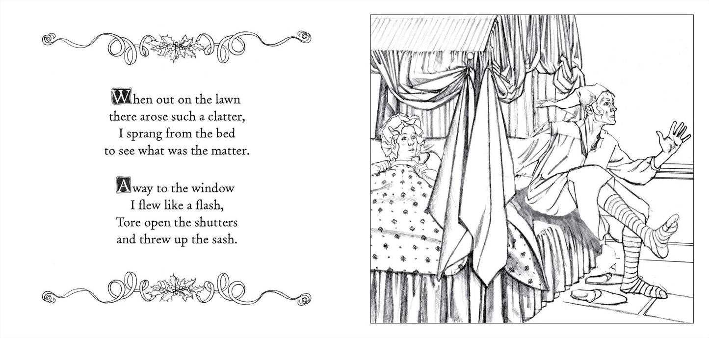 The Night Before Christmas Coloring Book: The Classic Edition Activity Book (the New York Times Bestseller)