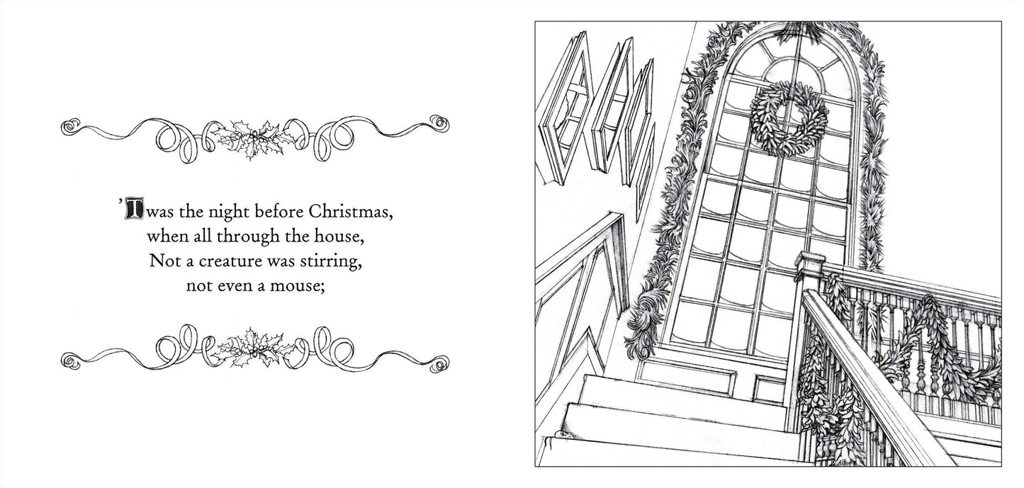 The Night Before Christmas Coloring Book: The Classic Edition Activity Book (the New York Times Bestseller)