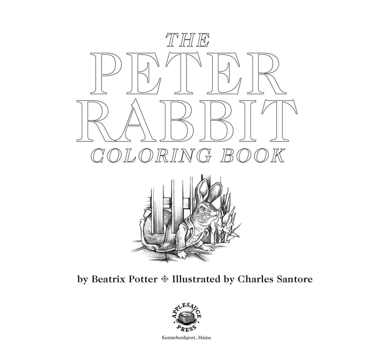 The Peter Rabbit Coloring Book: A Classic Editions Coloring Book