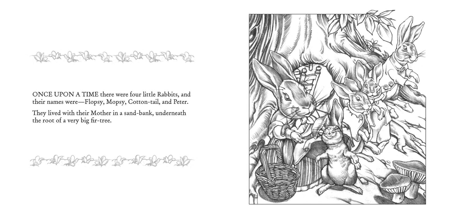 The Peter Rabbit Coloring Book: A Classic Editions Coloring Book