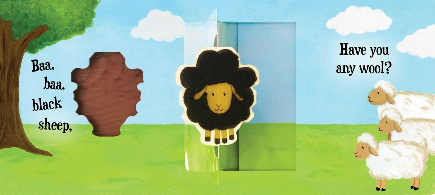 Baa Baa Black Sheep: A Spinning Nursery Rhyme Pop-Up Book